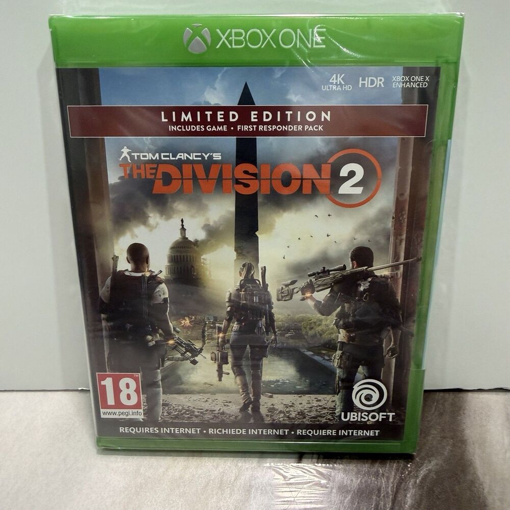 Tom Clancy's The Division 2 Limited Edition Microsoft Xbox One Brand NEW SEALED